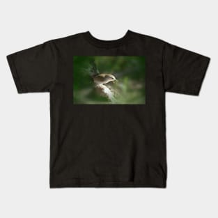 Beswick's Wren in Green Kids T-Shirt